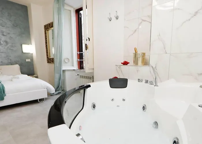 White Panoramic Jacuzzi Trastevere Apartamento Roma