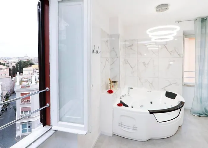 Apartamento White Panoramic Jacuzzi Trastevere *